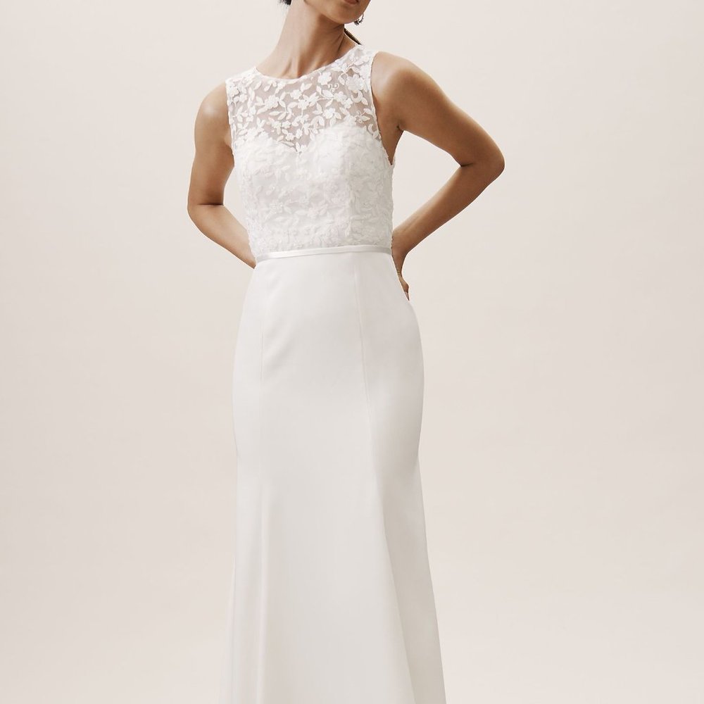 BHLDN Jenny Yoo Winslet Wedding Gown Size 14 NEW